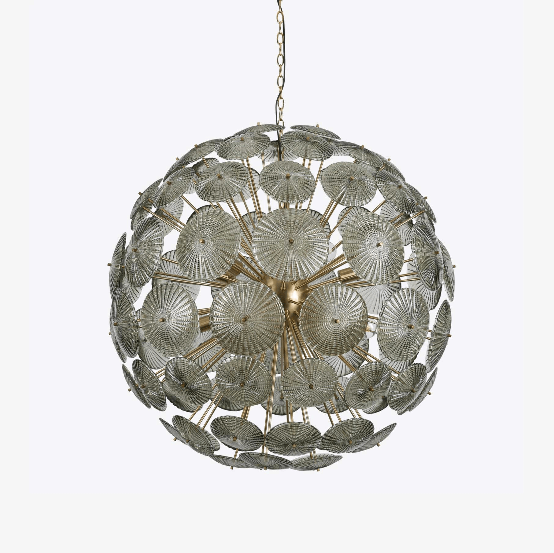 Celararia Chandelier Sputnik Dandelion Burst Glass