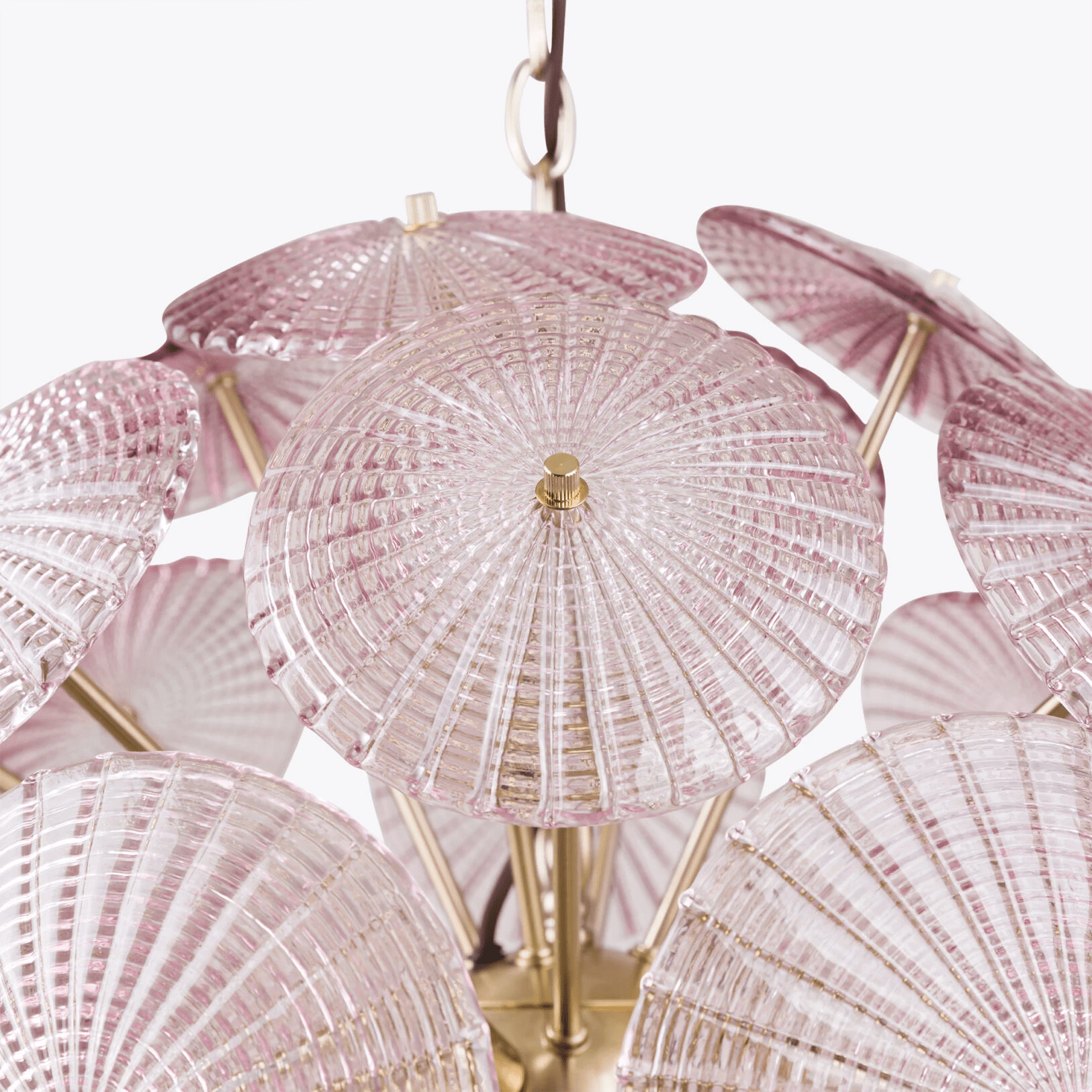 Celararia Chandelier Sputnik Dandelion Burst Glass
