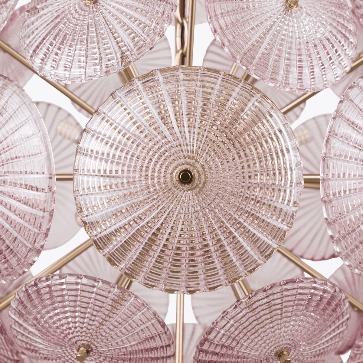 Celararia Chandelier Sputnik Dandelion Burst Glass