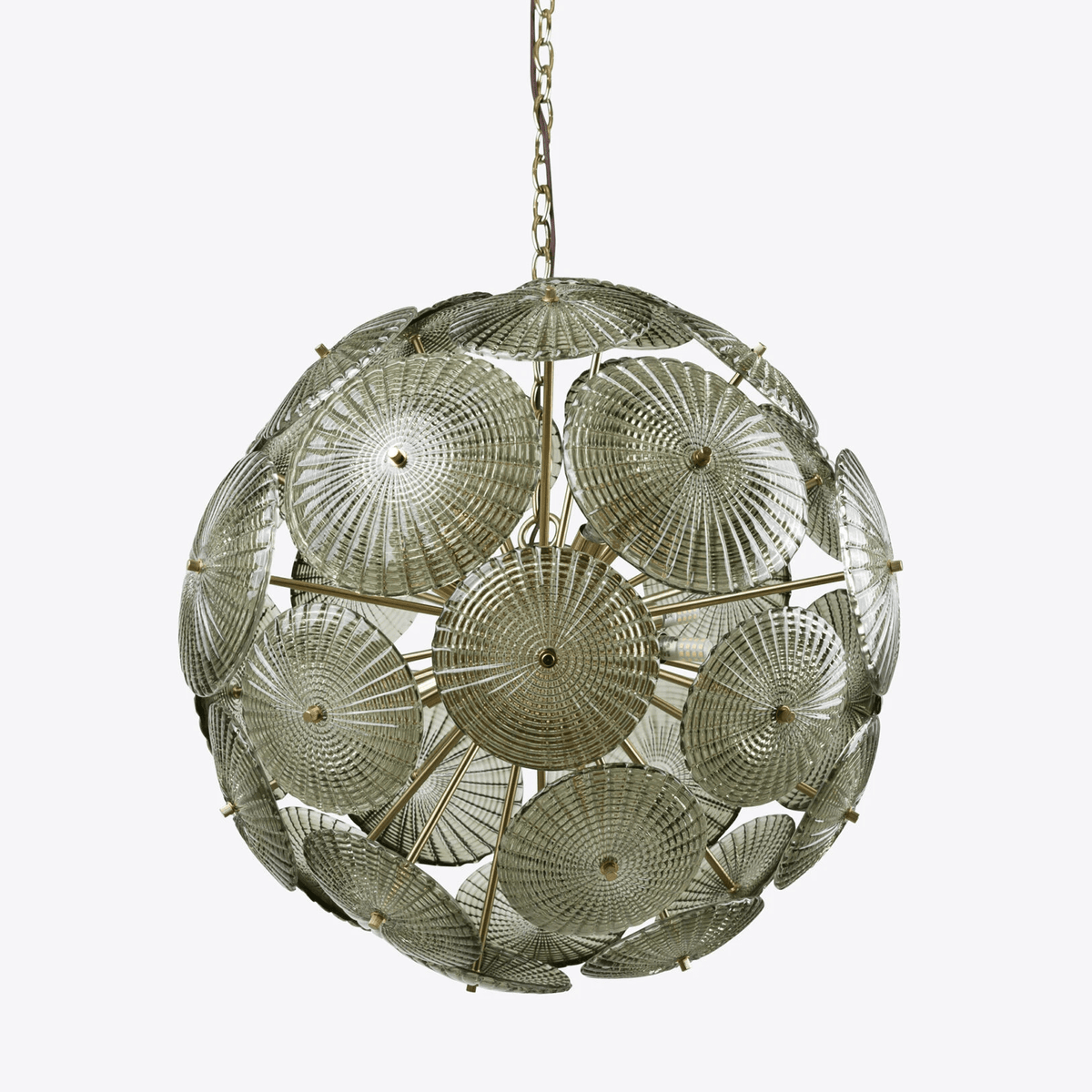 Celararia Chandelier Sputnik Dandelion Burst Glass
