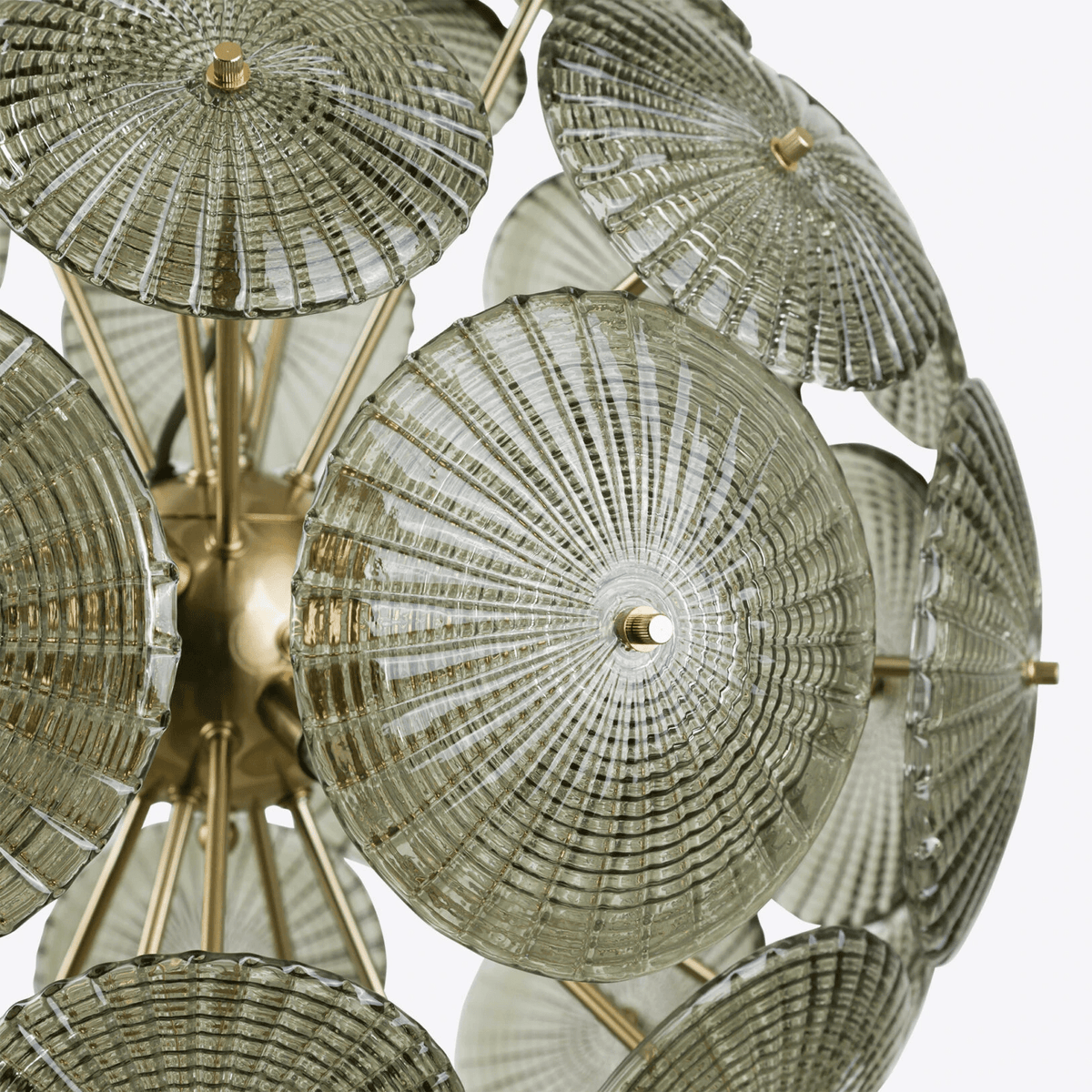 Celararia Chandelier Sputnik Dandelion Burst Glass