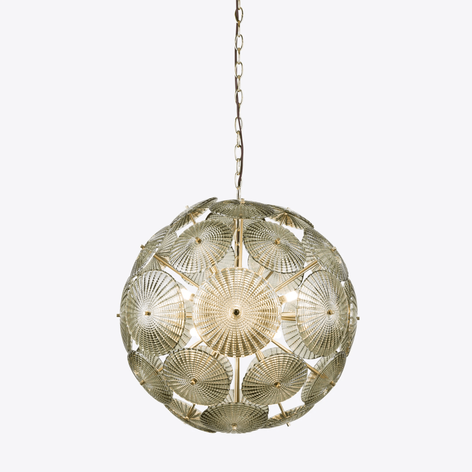 Celararia Chandelier Sputnik Dandelion Burst Glass