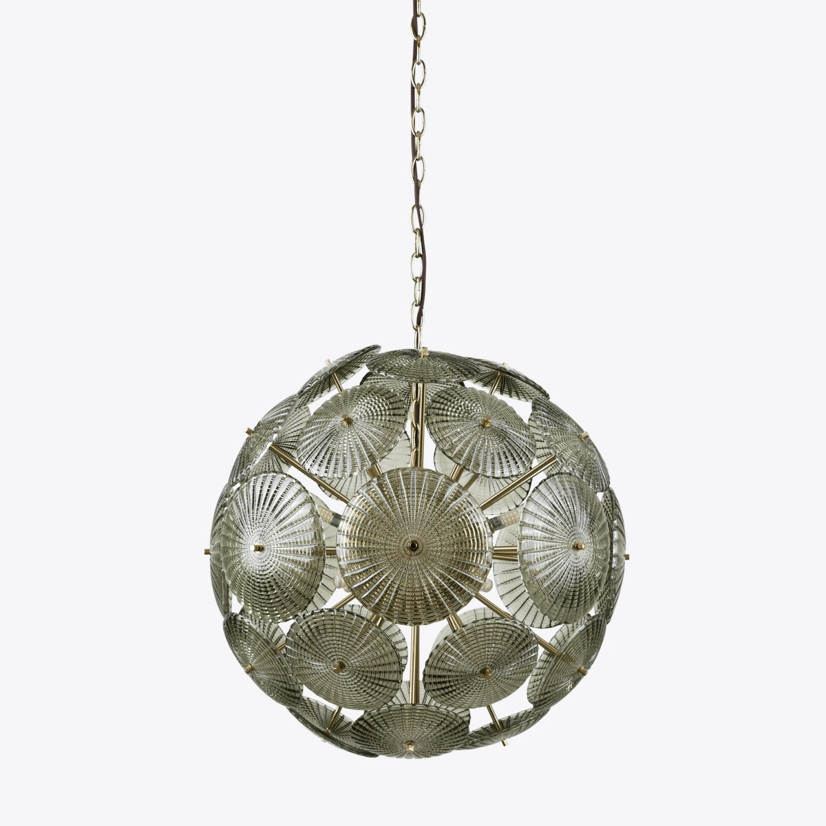 Celararia Chandelier Sputnik Dandelion Burst Glass