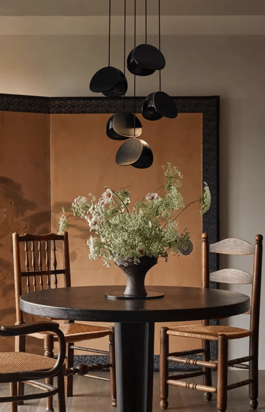 Tavro Minimalist Wood Pendant Light