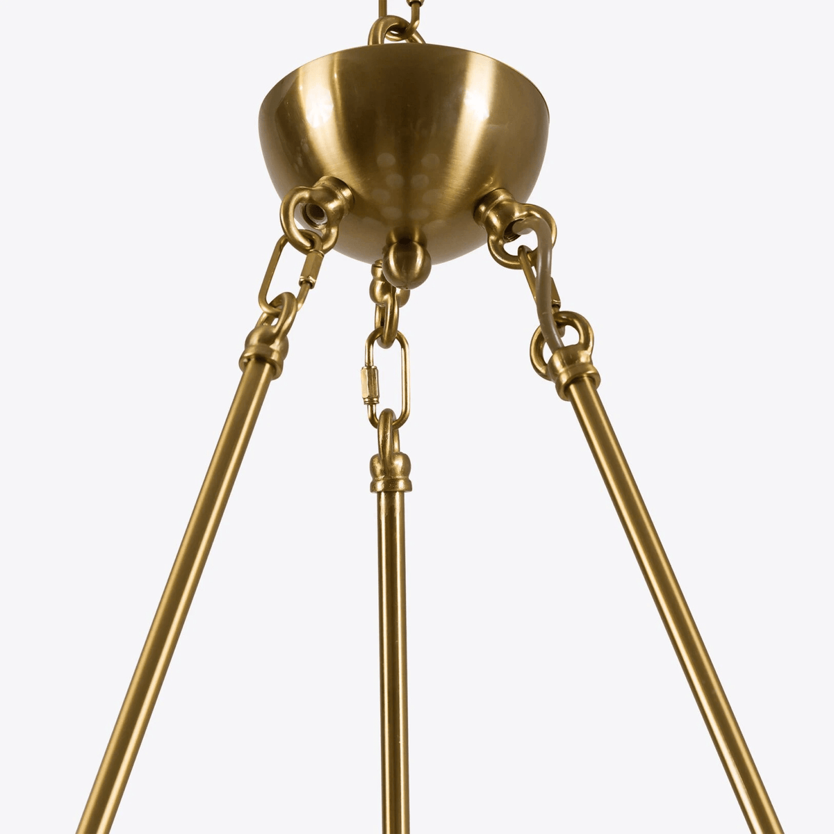 LuminaSphere Modern Brass Chandelier