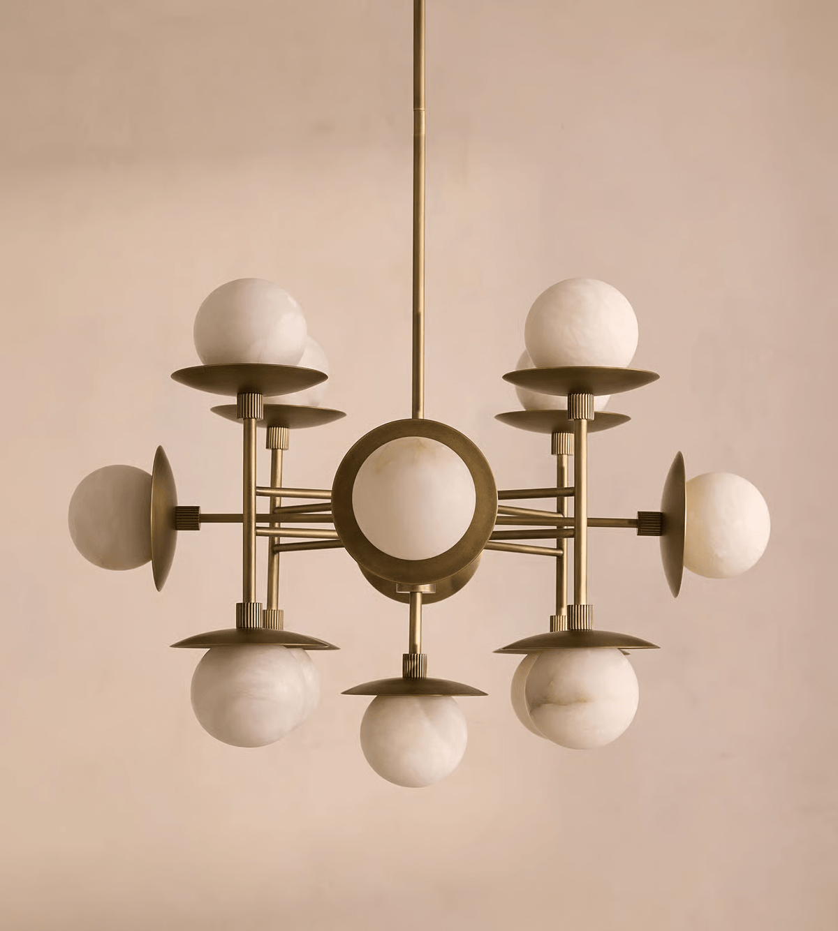 Oshayra Sputnik Alabaster Chandelier