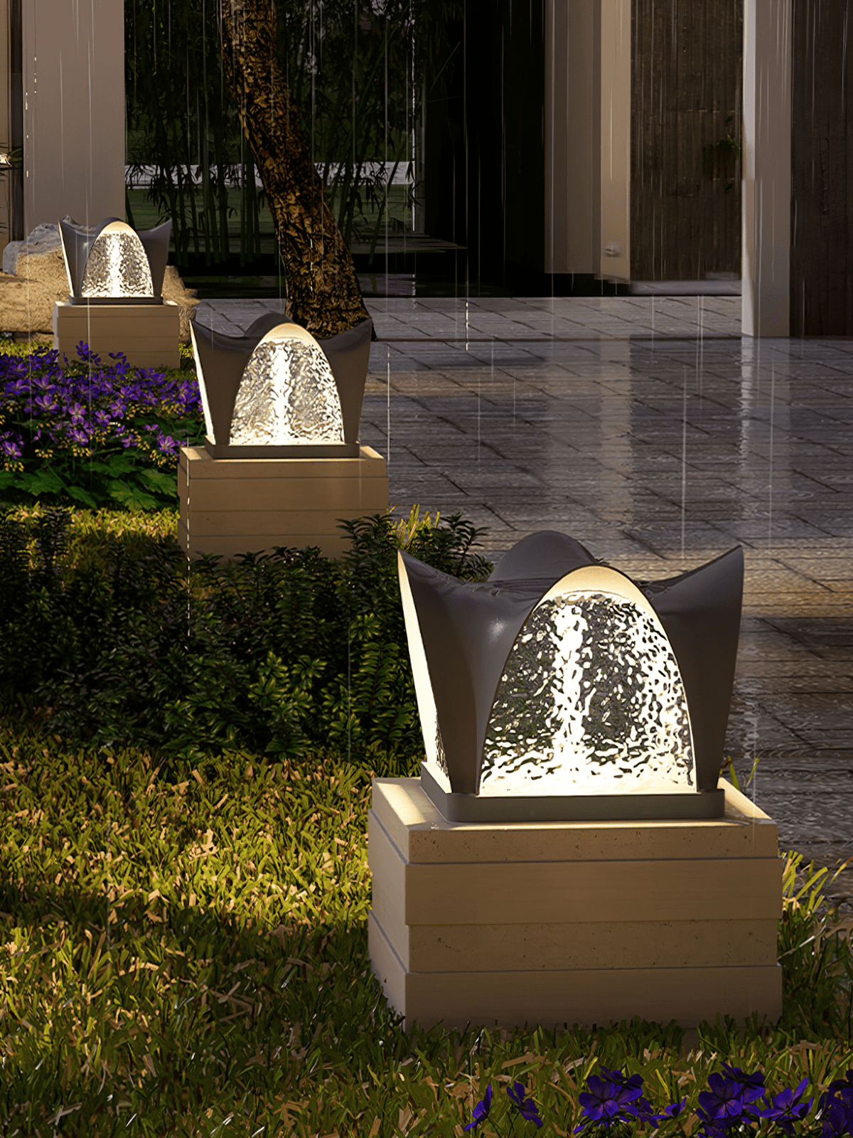 Nirenella Modern Acrylic Outdoor Light