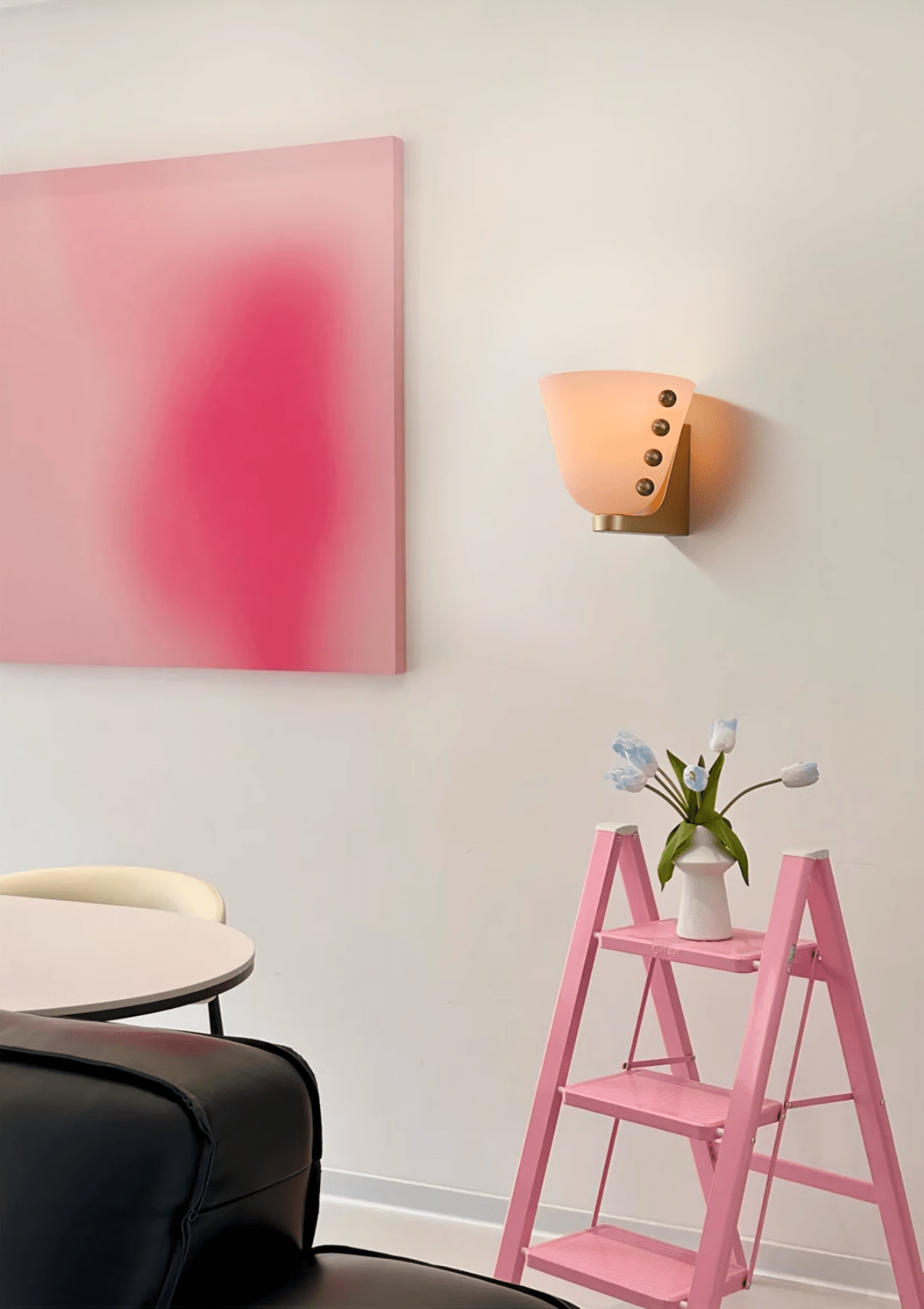 Dominic Minimalist Glass Wall Lamp