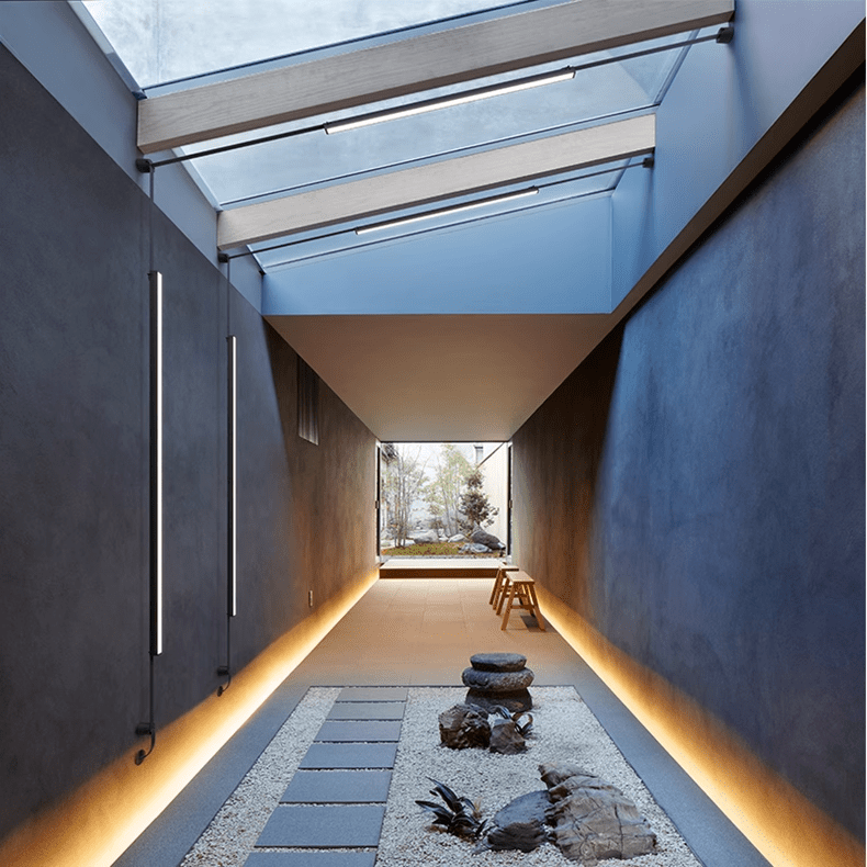 Gideon Minimalist  Linear Pendant Light