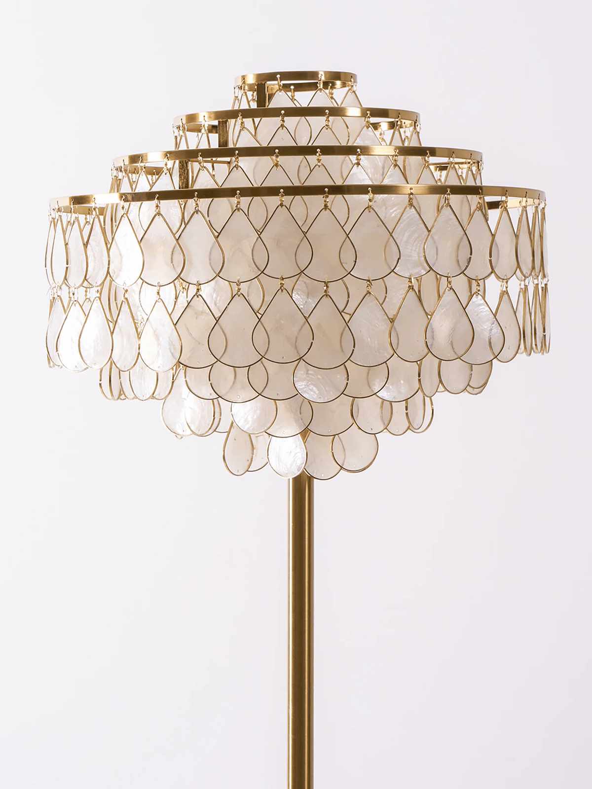 Emily Luxury Shell Floor Lamp