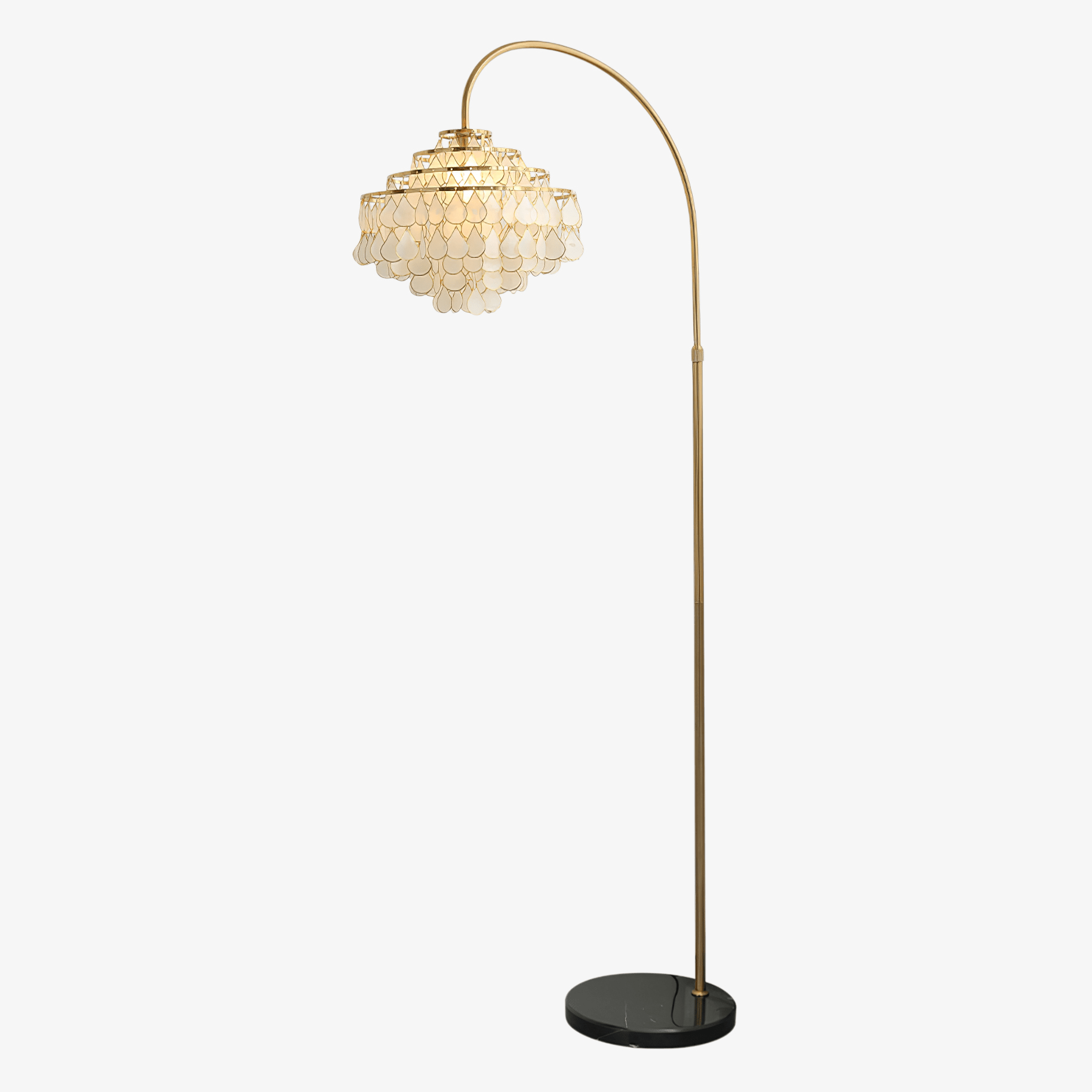 Emily Luxury Shell Floor Lamp