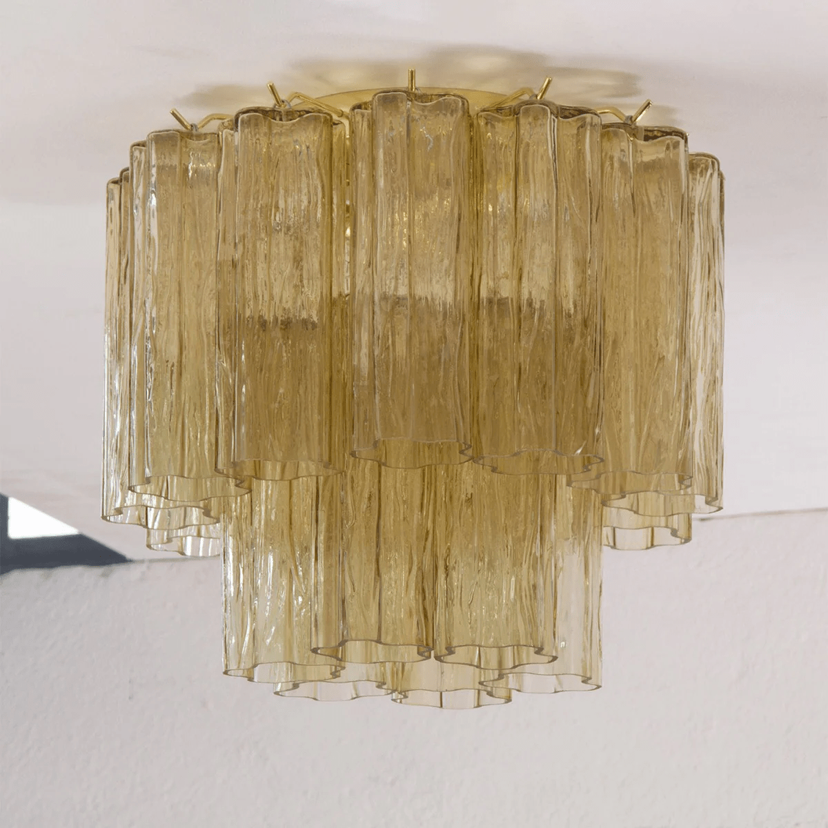 Orinwood Murano Tubes Flush Mount Ceiling Light