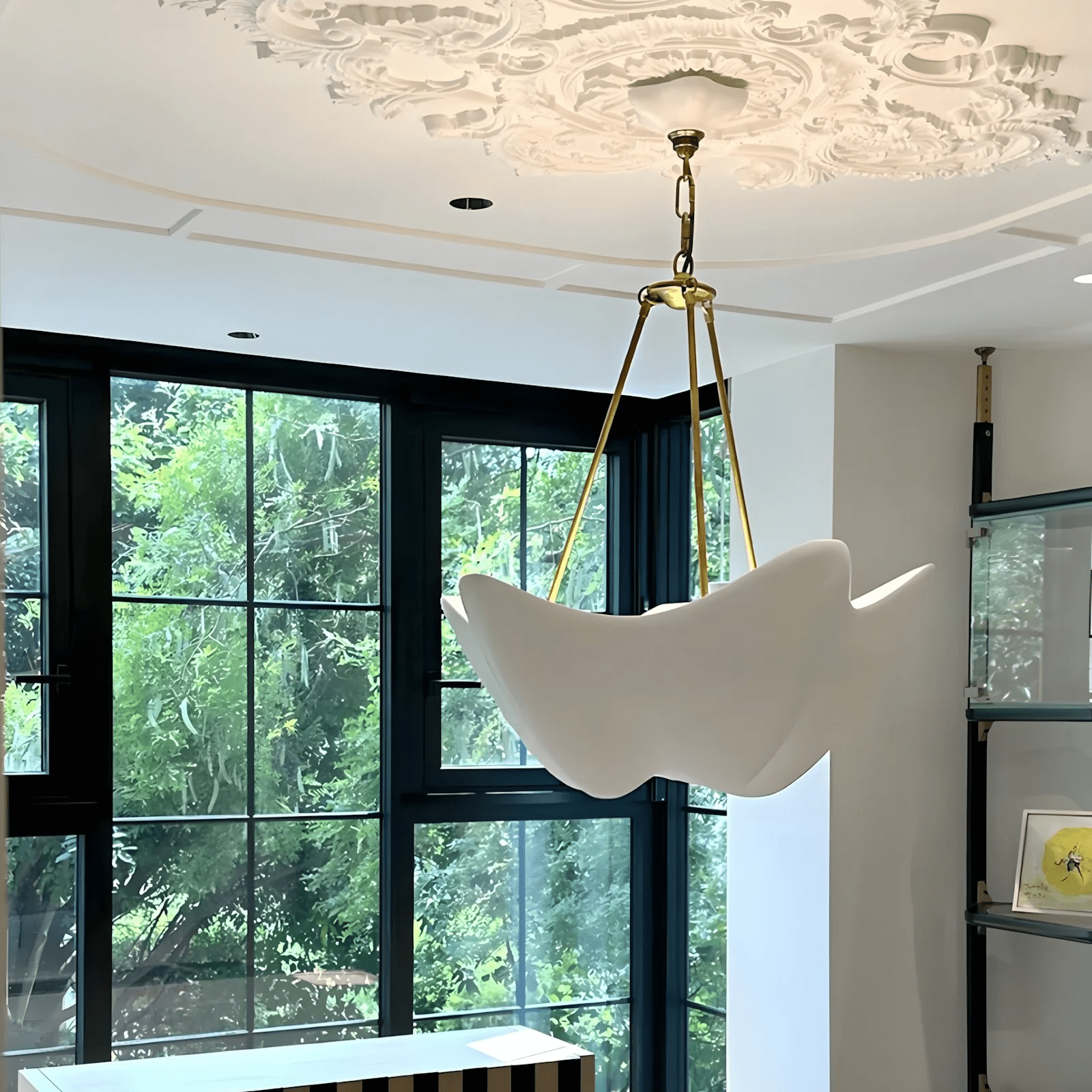 Ciroira Modern Plaster Chandelier