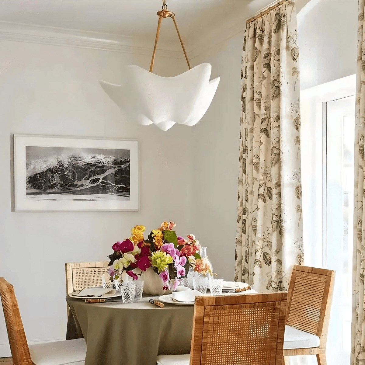 Ciroira Modern Plaster Chandelier