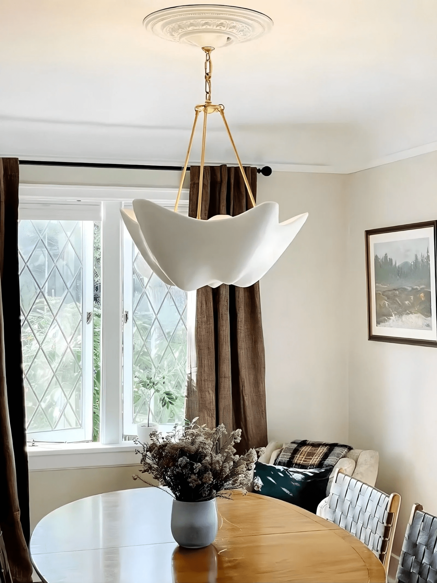 Ciroira Modern Plaster Chandelier