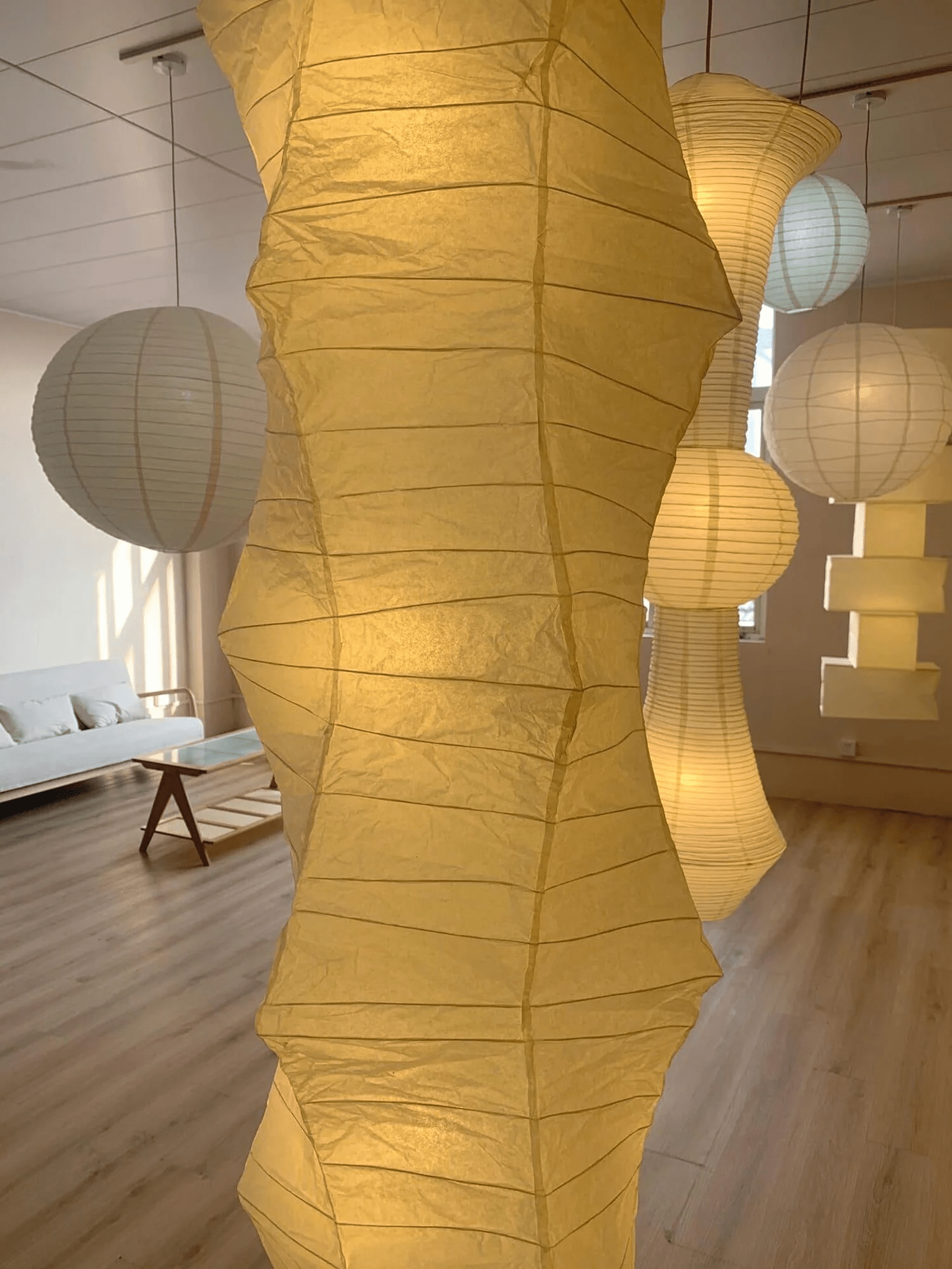 Piaeenne Modern Paper Pendant Light