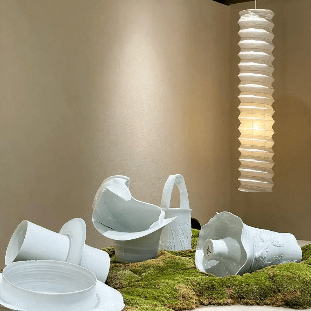 Luninaine Minimalist Paper Pendant Light