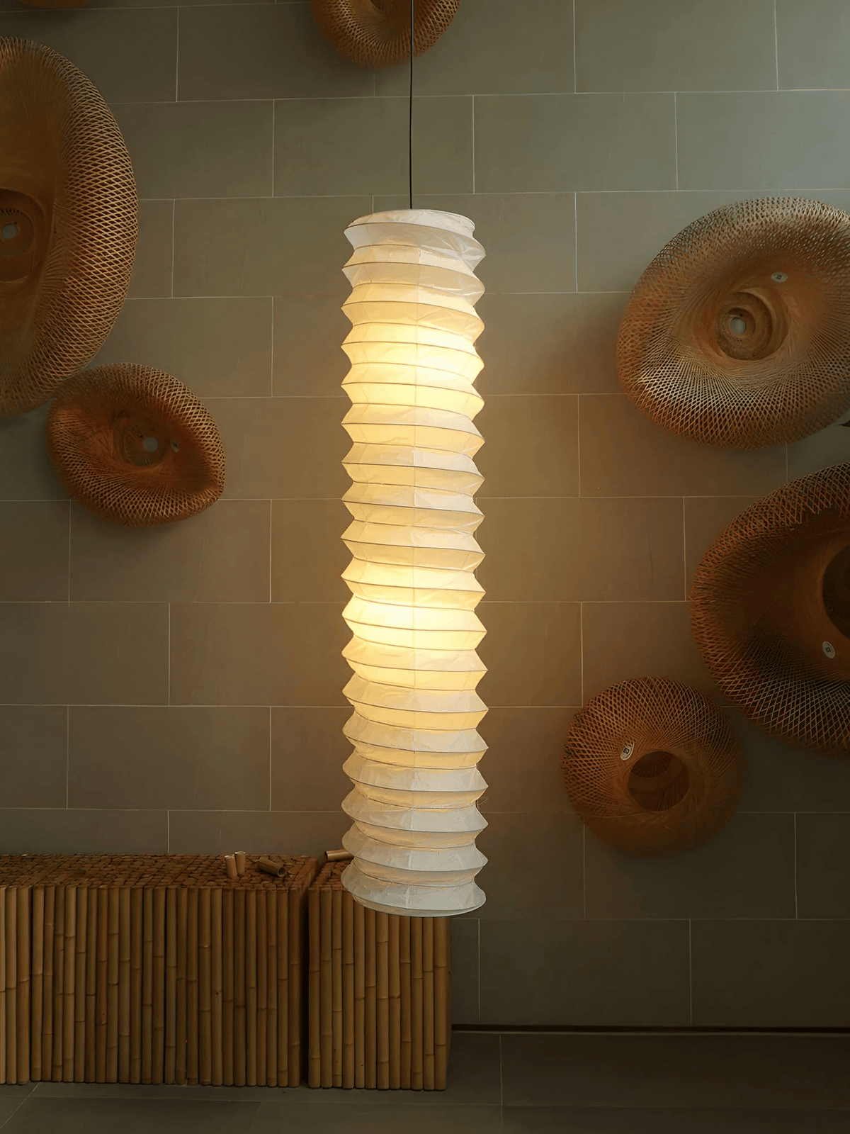 Luninaine Minimalist Paper Pendant Light