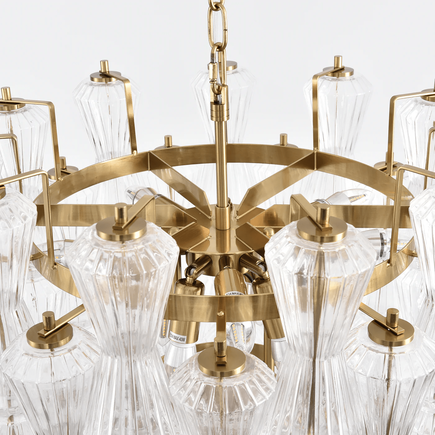 Celarena Chandelier Murano Glass Floral Cascade