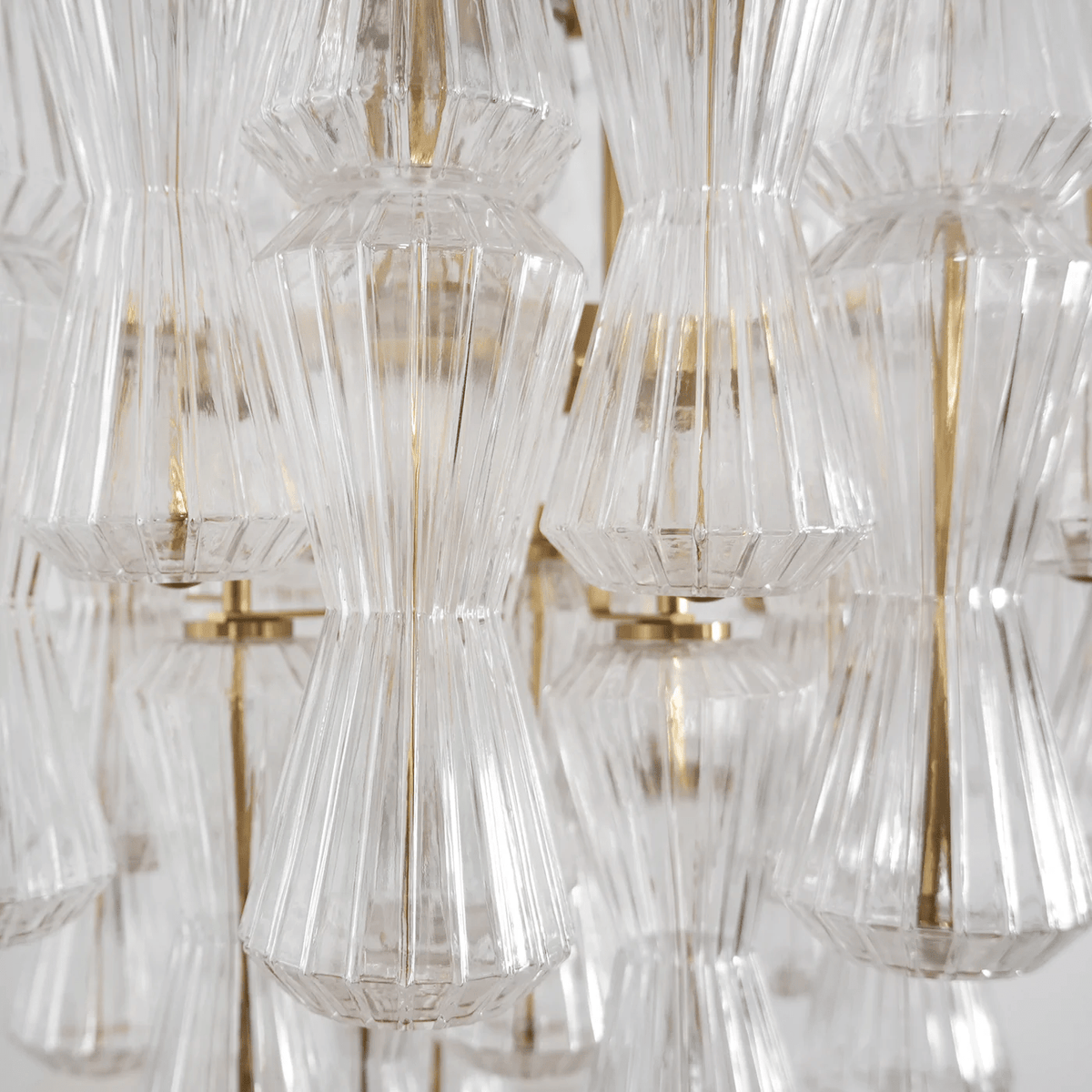 Celarena Chandelier Murano Glass Floral Cascade