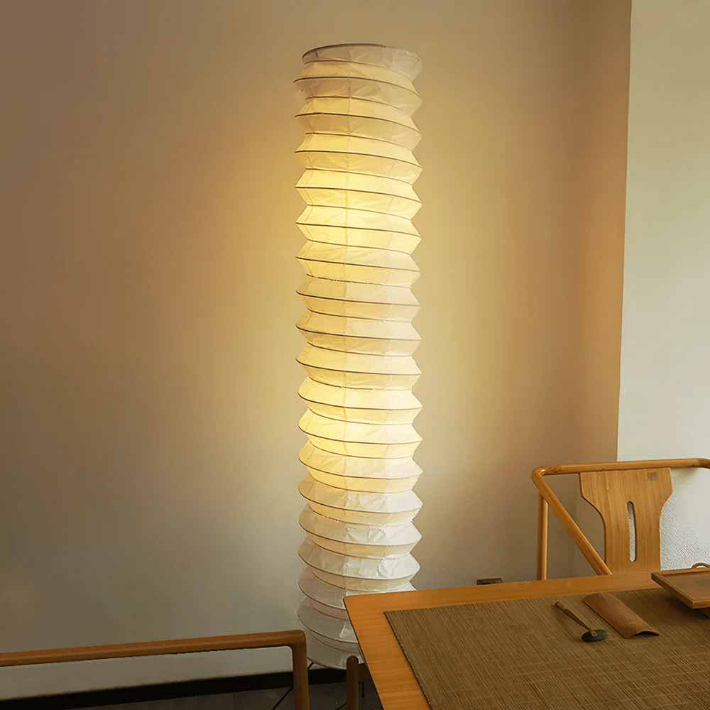 Soraine Minimalist Rice Paper Floor Lamp