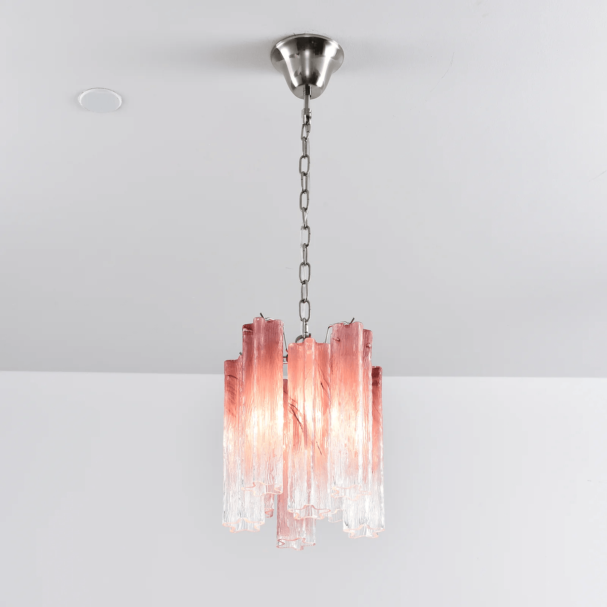 Lioroella Chandelier Pink Gradient Murano Glass