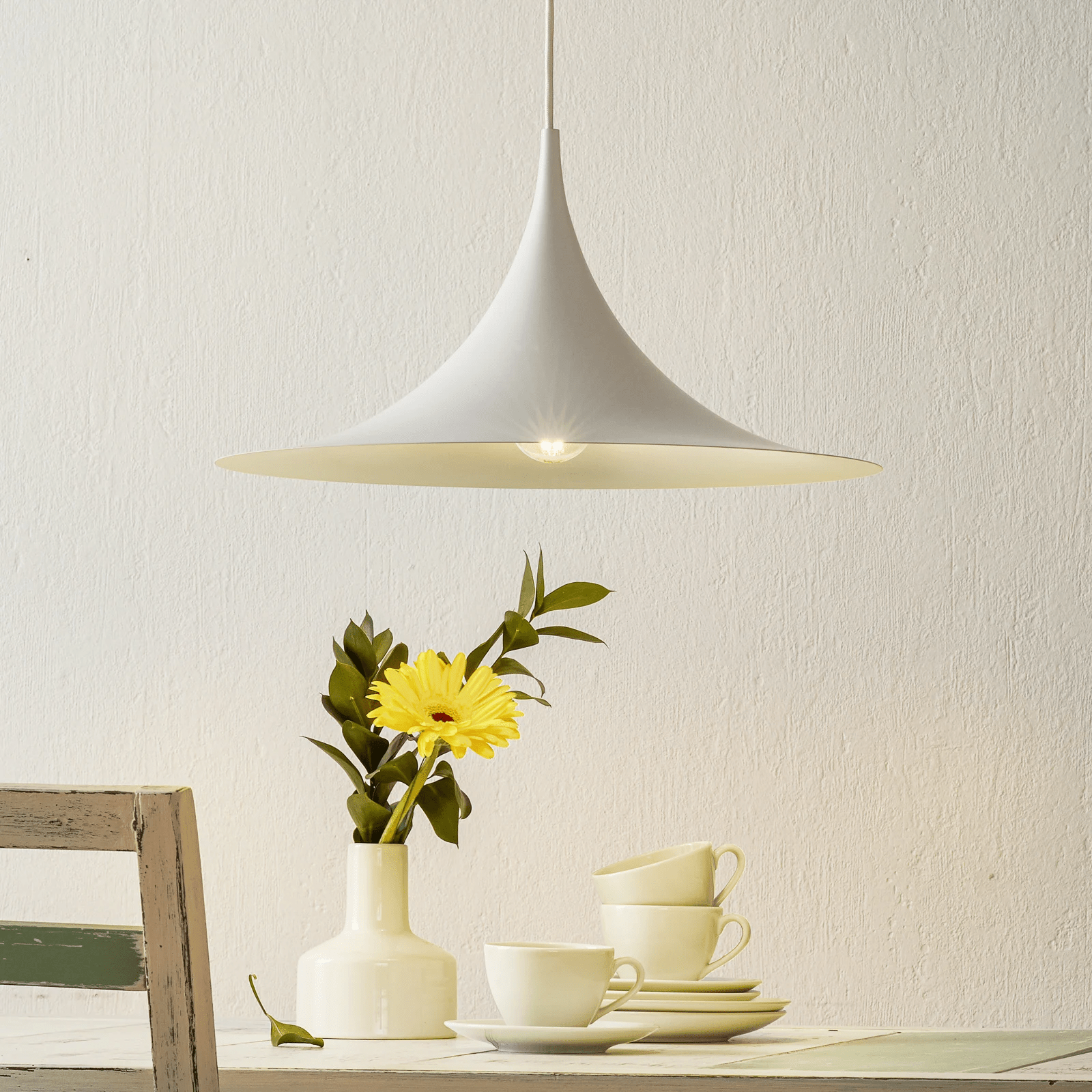 Valerira Steel Sculptural Pendant Light