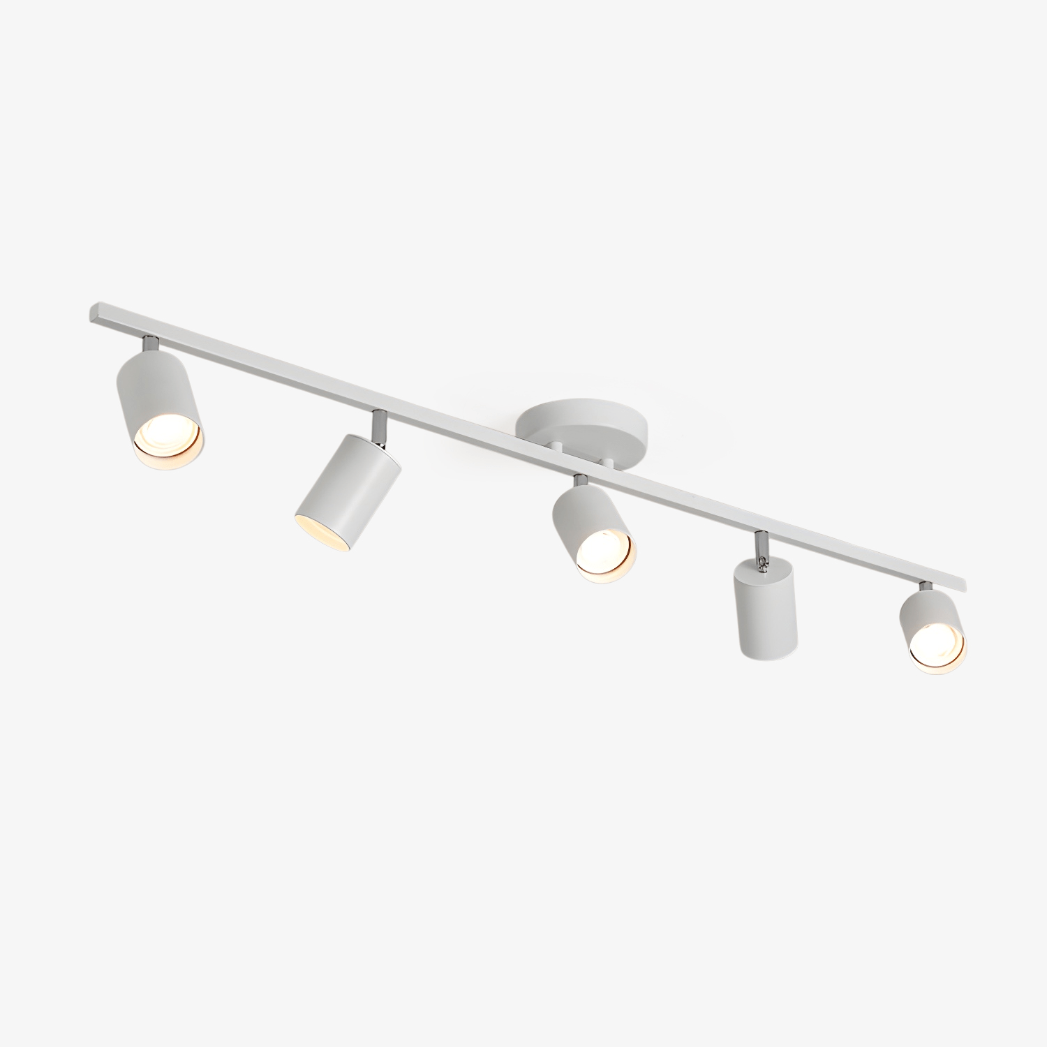 Quadra Aluminum Contemporary Ceiling Light