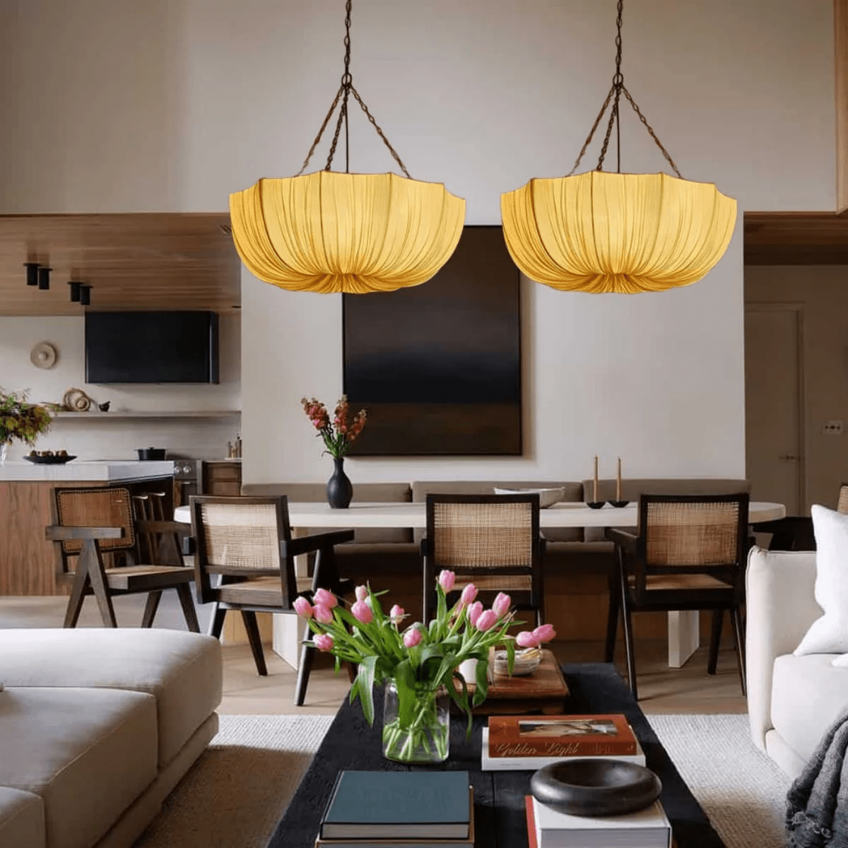 Willowmere Fabric Pendant Light
