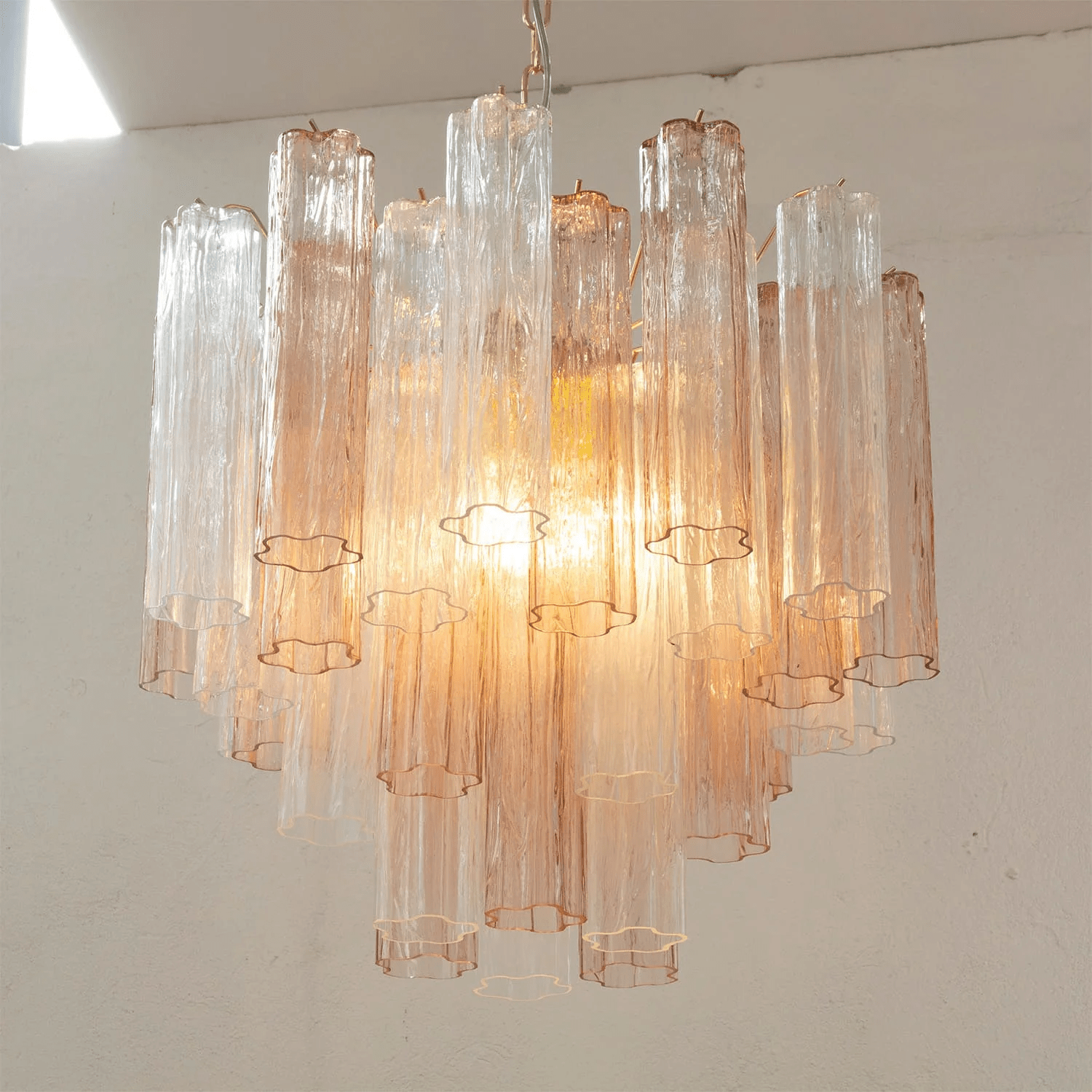 Lioruian Chandelier Murano Glass Tiered
