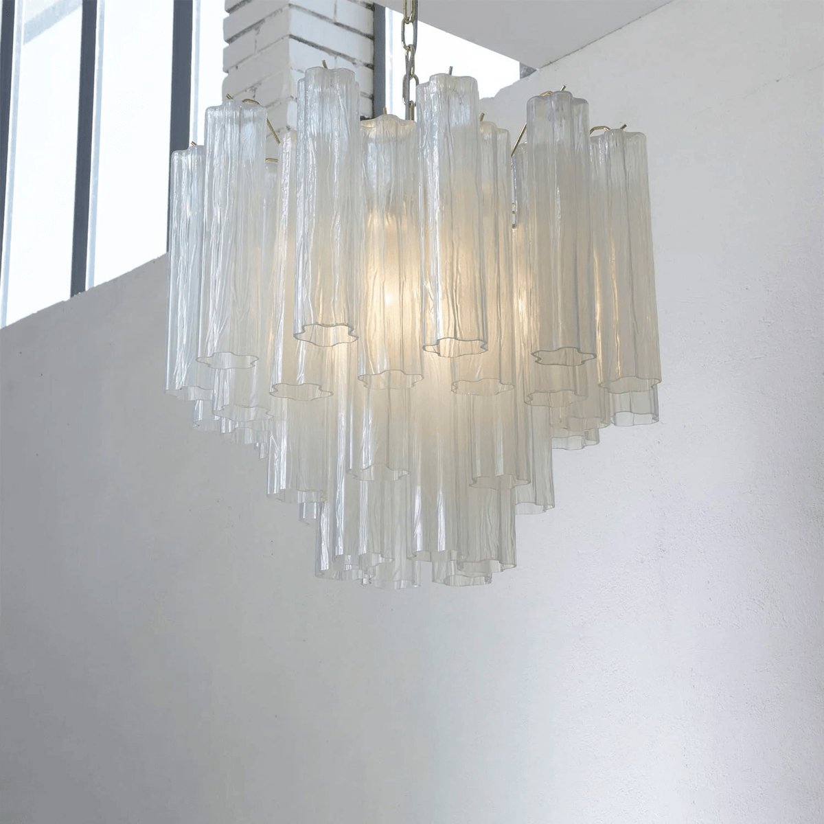 Lioruian Chandelier Murano Glass Tiered