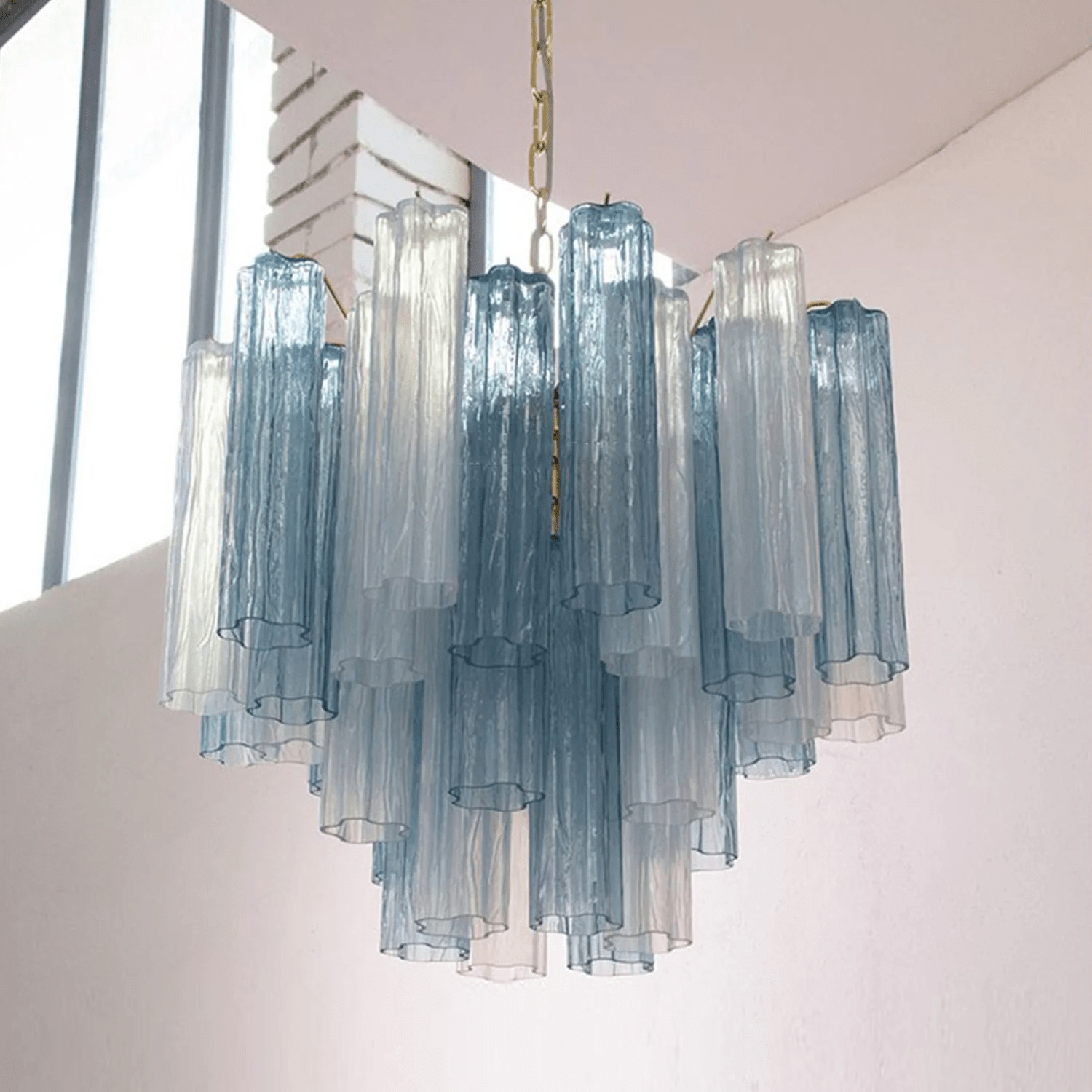 Lioruian Chandelier Murano Glass Tiered