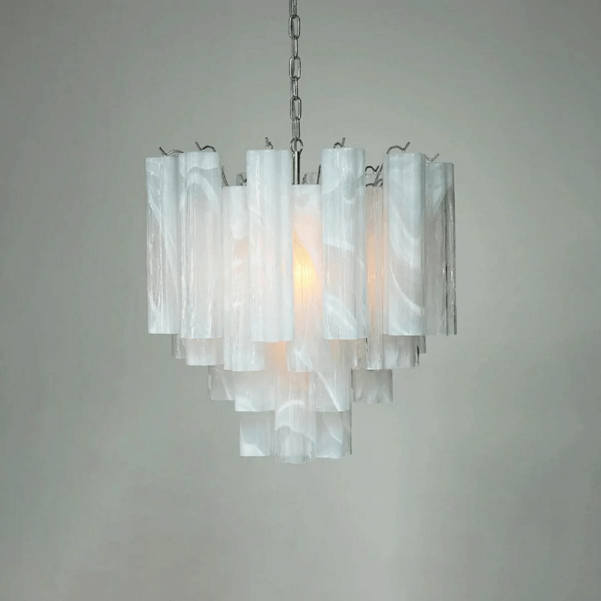 Lioruian Chandelier Murano Glass Tiered