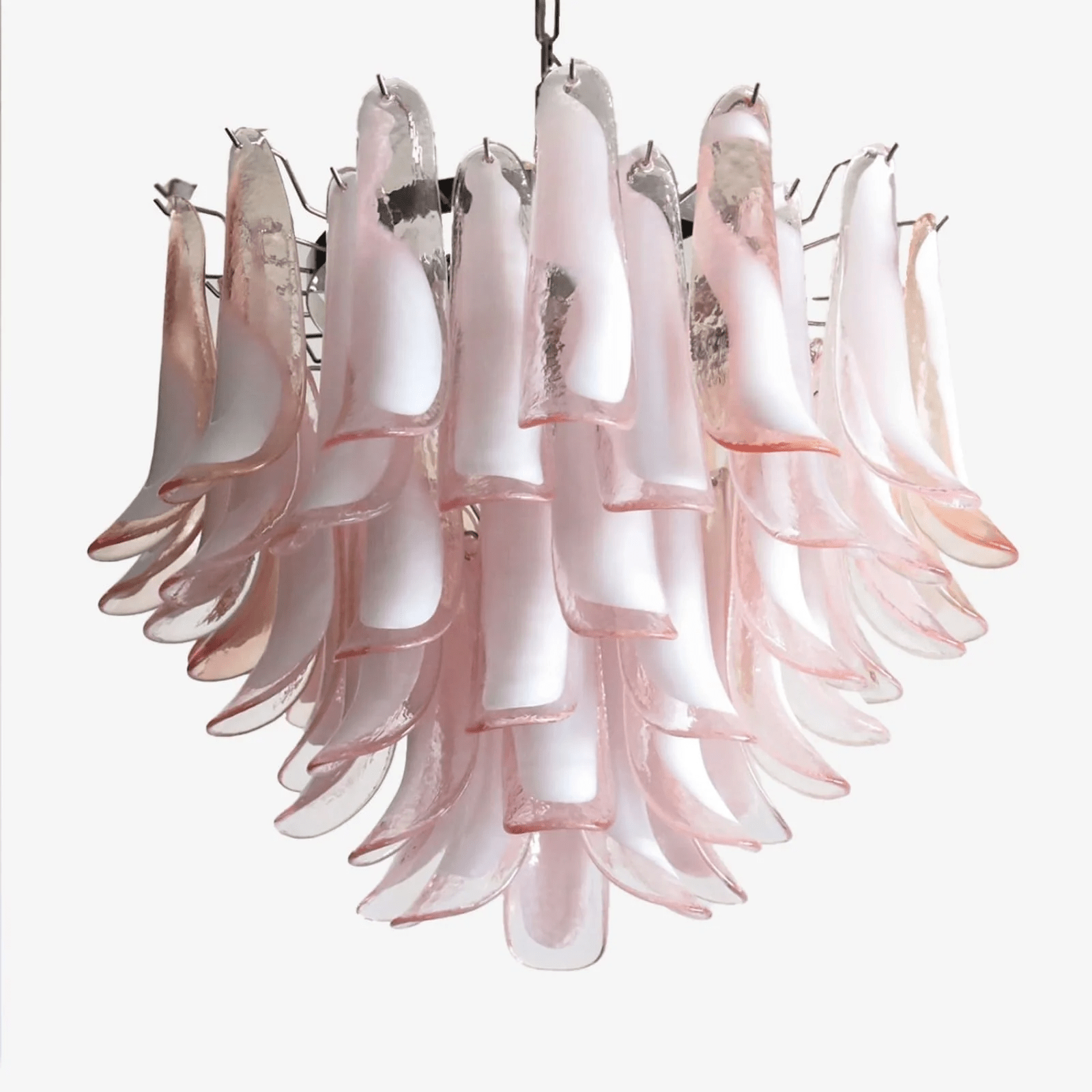Eiroeon Chandelier Murano Glass Tiered Italian