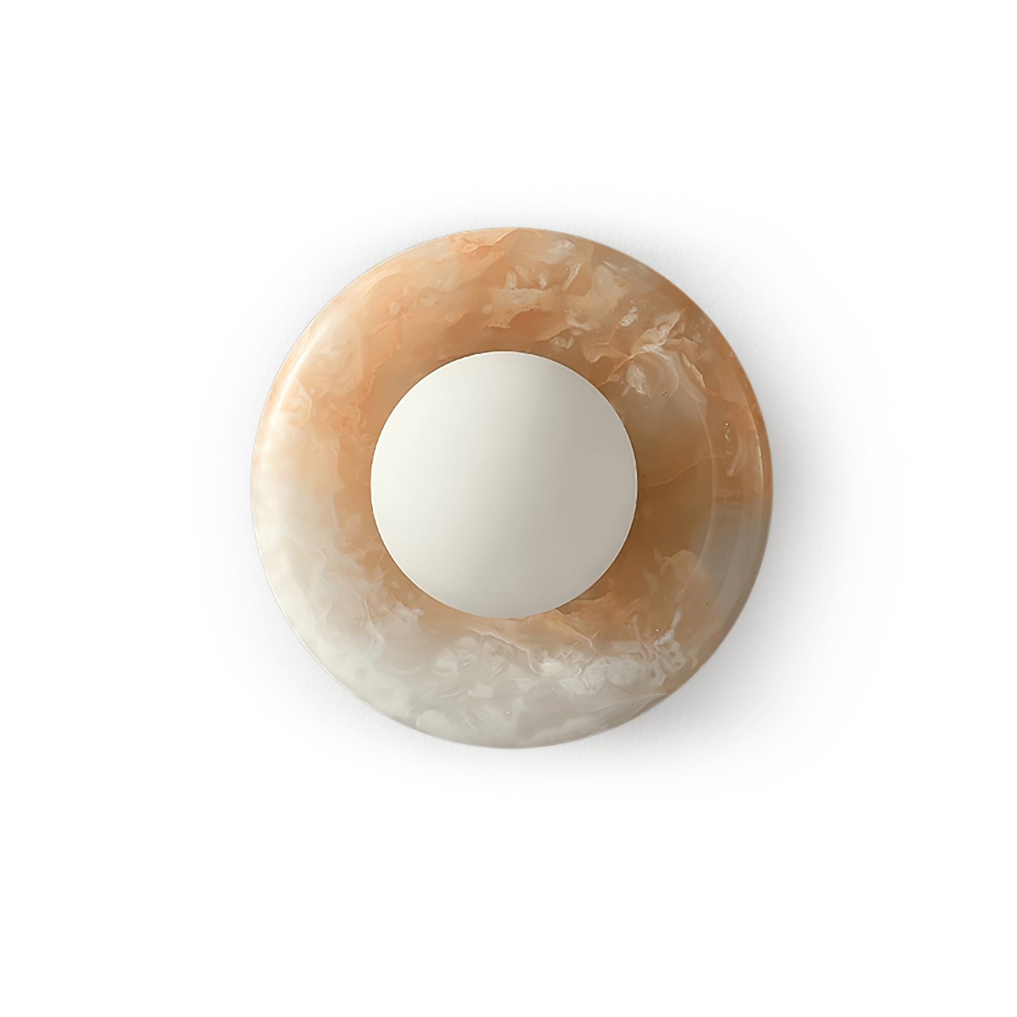 Amber Vintage Marble Wall Light