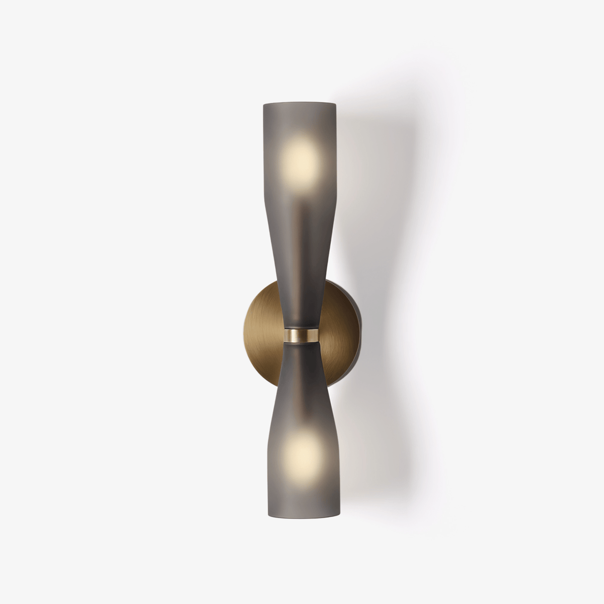 Torch Modern Glass Wall Light