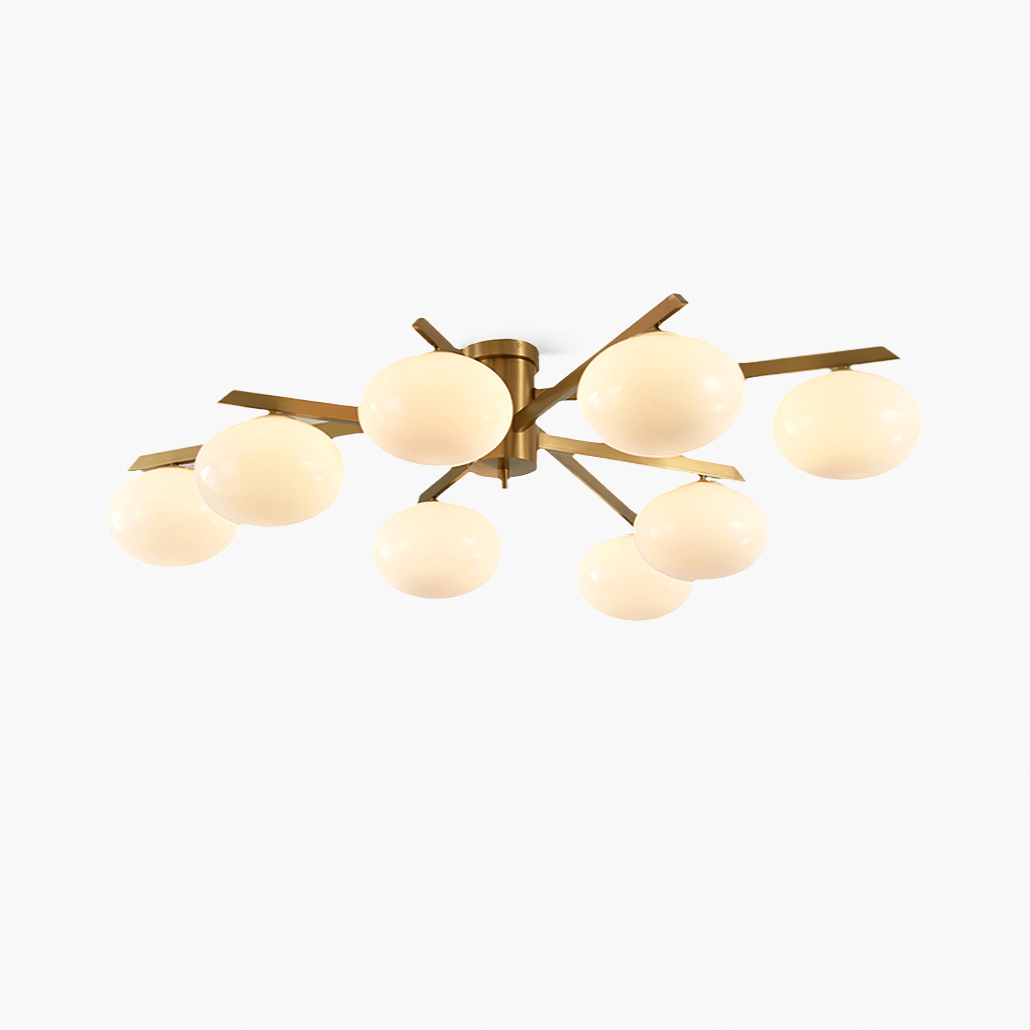 Velaraya Modern Glass Ceiling Light
