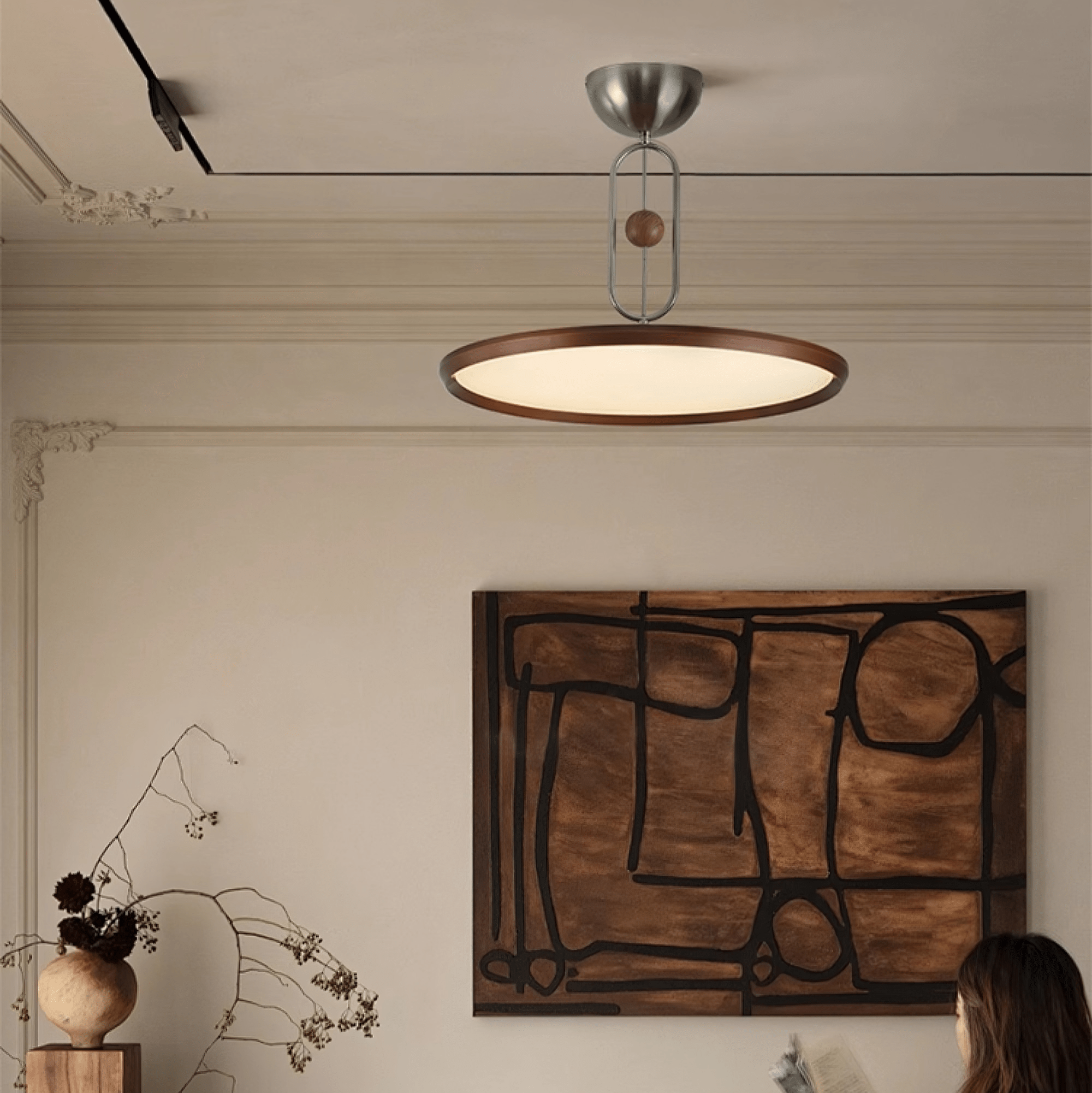 Lucaian Modern Acrylic Ceiling Lamp