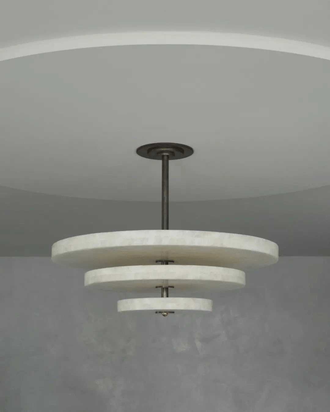 Nivoreria Minimalist Alabaster Pendant Light