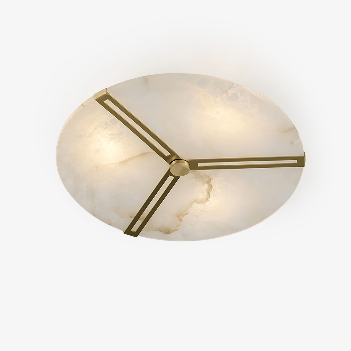 Avenielle Alabaster Flush Mount Ceiling Light