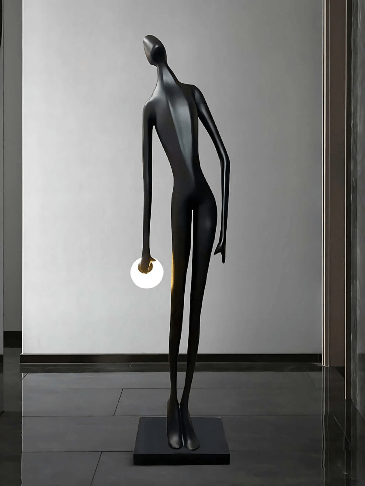 Ersilyra Artistic Resin Floor Lamp