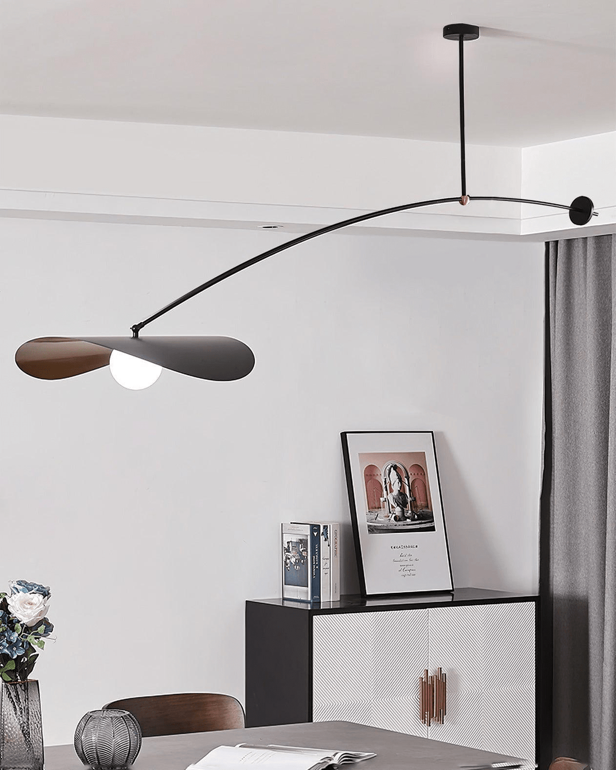 Arcflow Dynamic Curve Pendant Light
