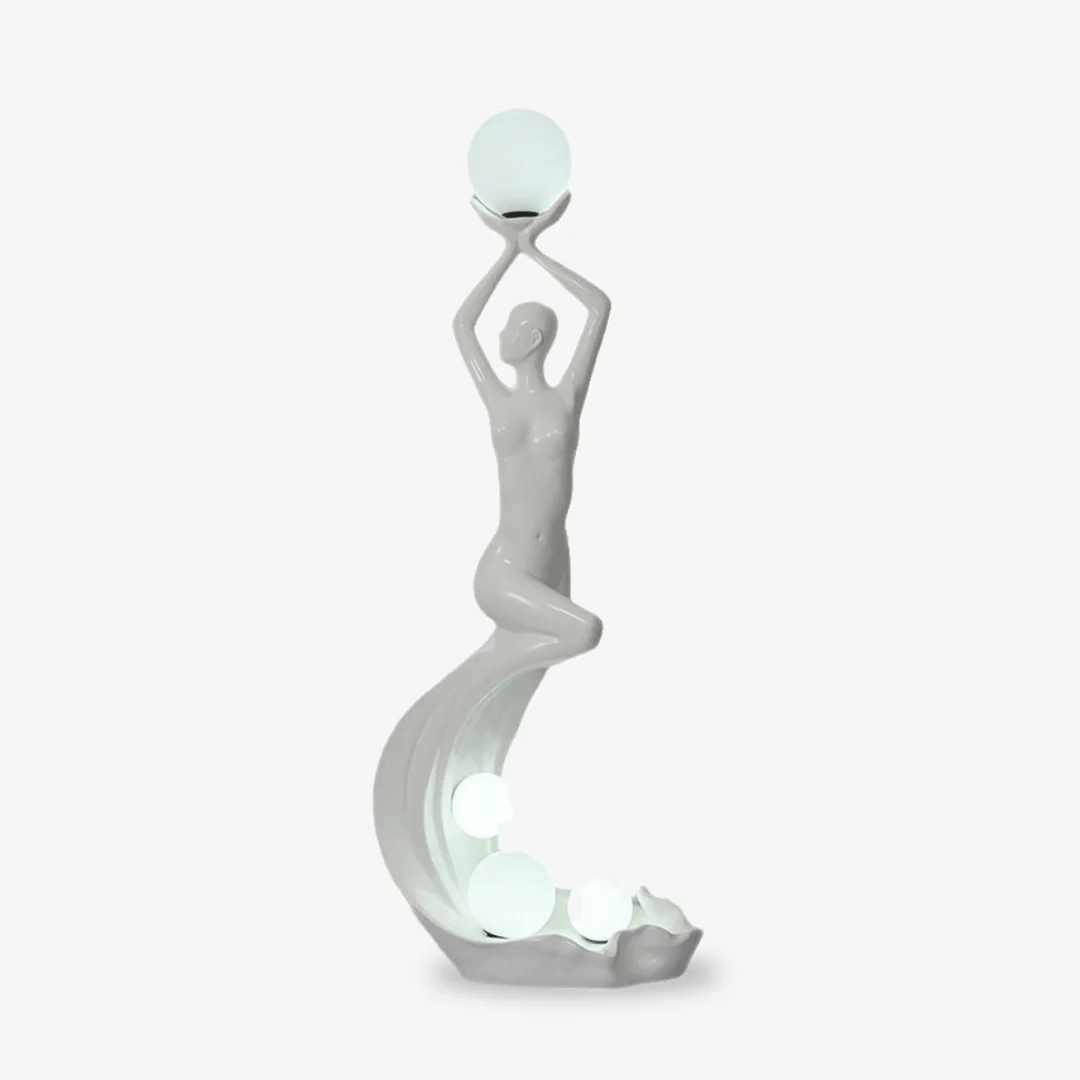 Muse Modern Sculpture Floor Lamp