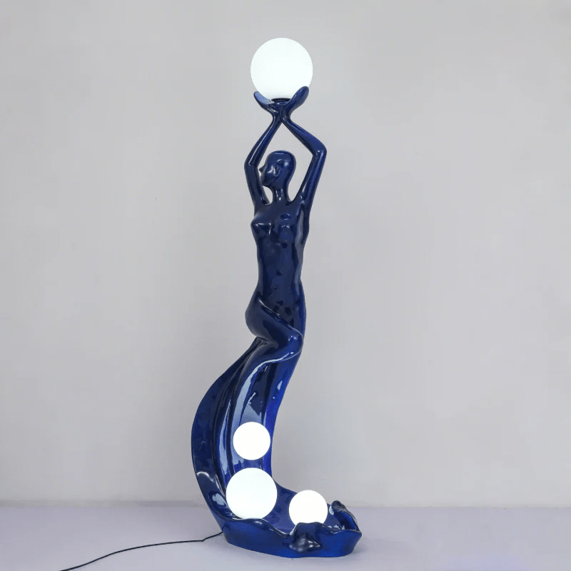 Muse Modern Sculpture Floor Lamp