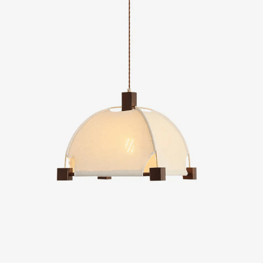 Elvoenne Vintage Wood Pendant Lamp