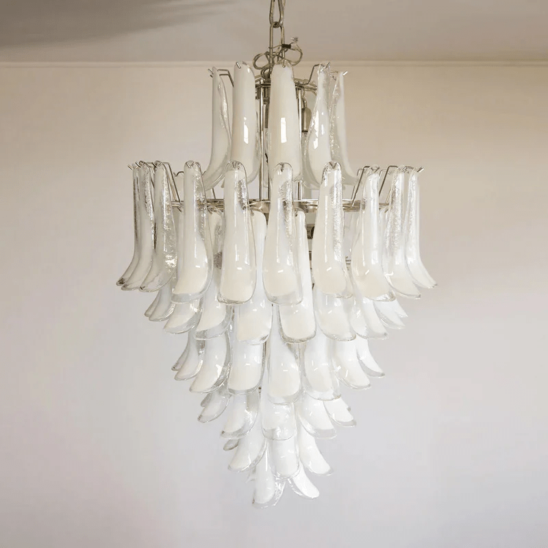 Tessa Glass Petals Pendant Lamp