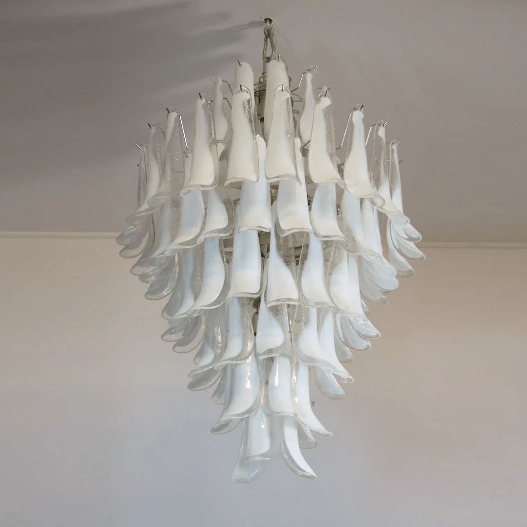 Tessa Glass Petals Pendant Lamp