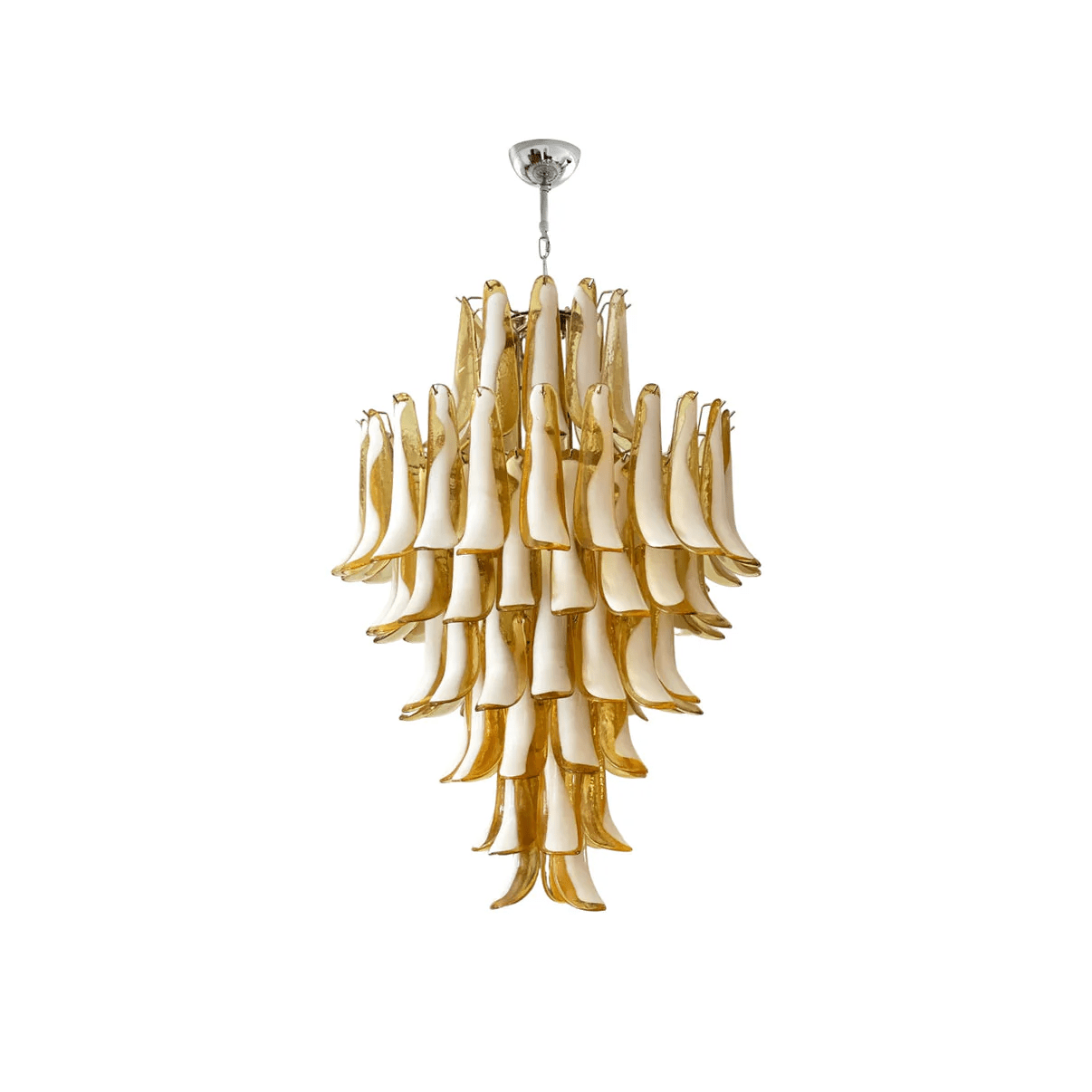 Tessa Glass Petals Pendant Lamp