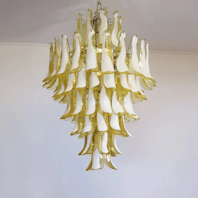 Tessa Glass Petals Pendant Lamp