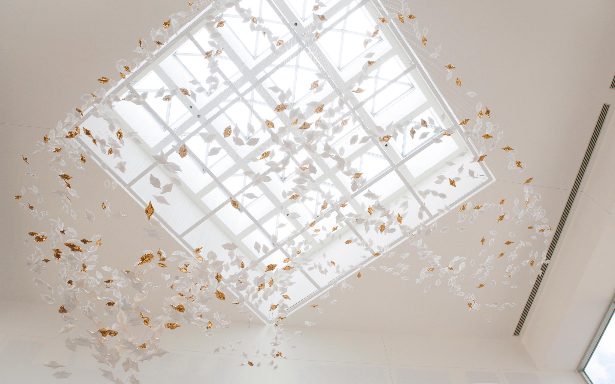 Wrenstead Leaf Twisted Sculptural Chandelier